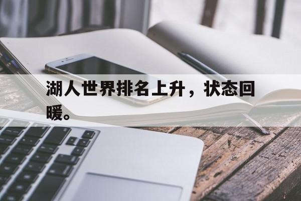 九游游戏盒-湖人世界排名上升，状态回暖。